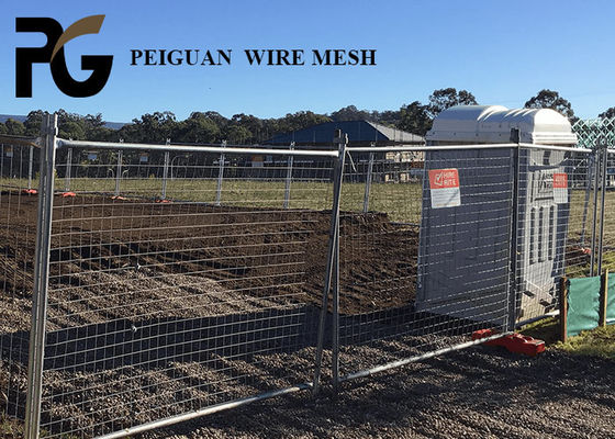 Plastic Feet Construction Site Fence Panels