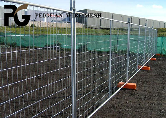 Plastic Feet Construction Site Fence Panels