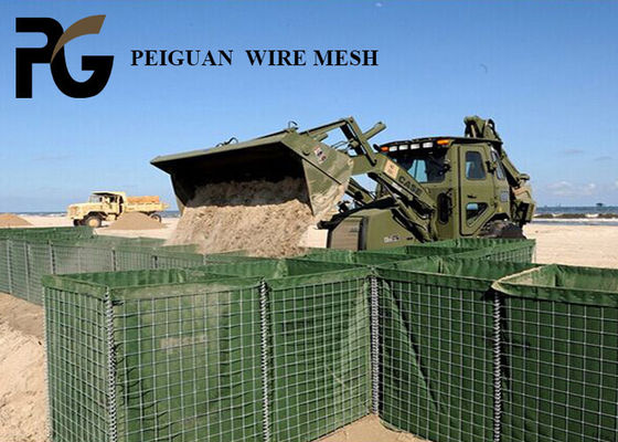 Kenya İçin Çinko Kaplı  Bastion Duvar Patlamaya Dayanıklı